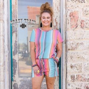 NWT Serape Romper
